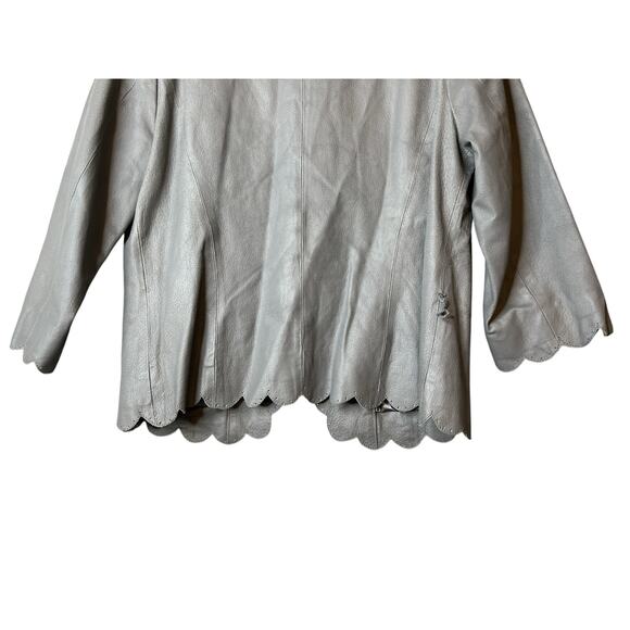 Vintage Terry Lewis Classic Luxuries Leather Jacket Shirt - Picture 14 of 16